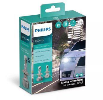 H11 12/24V-LED (PGJ19-2) 5800K 15W Ultinon Pro5000 HL (ку.2 шт.) 11362U50CWX2