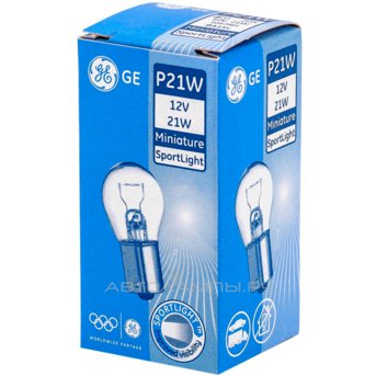 P21W 12V-21W (BA15s) (+30% света) Sportlight (карт.уп.1шт. 10шт. в обл.) 45690 (1057NH) 1057NH