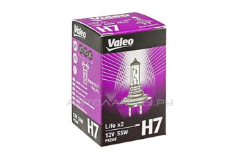 H7 12V- 55W (PX26d) (увелич. срок службы) Life x2 32517