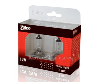 H7 12V- 55W (PX26d) ( +50% света) + 50% Light (к.уп.2шт.) 32614